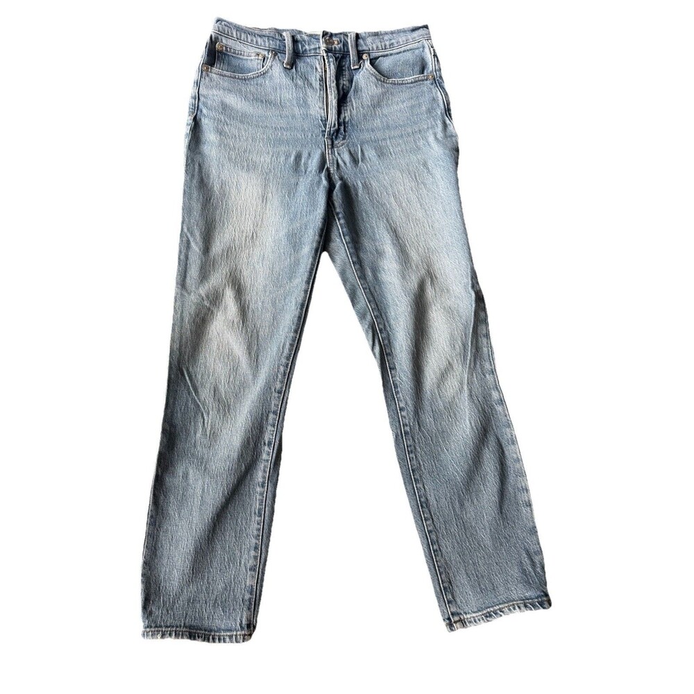 Madewell The Perfect Vintage Jean Straight Leg Womens Denim Size 27 High Rise